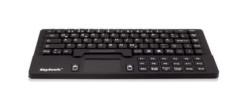 KeySonic KSK-5031IN (DE) tastatur Universel USB QWERTZ Tysk Sort