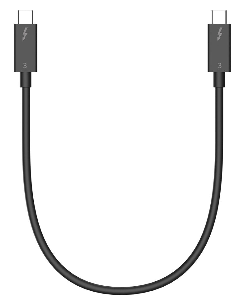 Prokord T3CC-05 Thunderbolt kabel 0,5 m 40 Gbit/sek. Sort