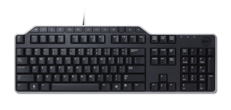 DELL KB522 tastatur Universel USB QWERTZ Tysk Sort