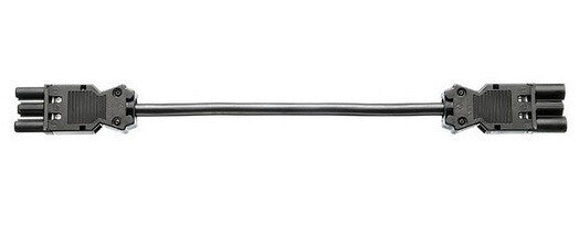 Bachmann 375.053 el-ledning Sort 1 m
