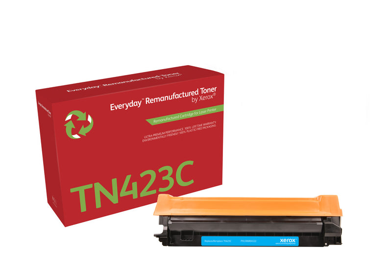 Everyday™ Cyan Remanufactured Toner by Xerox compatible with Brother TN423C, Høj kapacitet