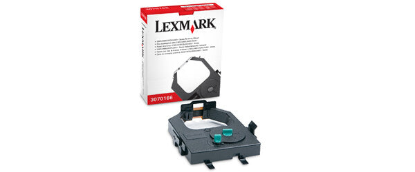 Lexmark 3070166 printerbånd Sort