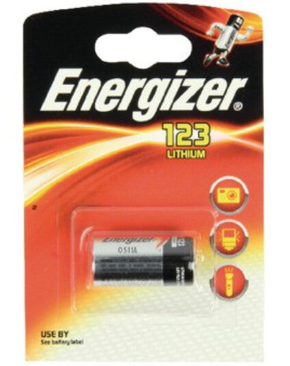 Energizer CR123 Lithium Engangsbatteri