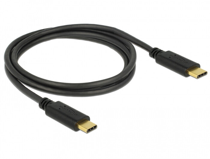 DeLOCK 83323 USB-kabel USB 2.0 1 m USB C 0,48 Gbit/sek. Sort