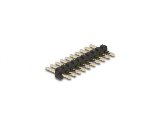 DeLOCK 66686 tilbehør til printkort (PCB) Pin header Sort, Metallic 5 stk