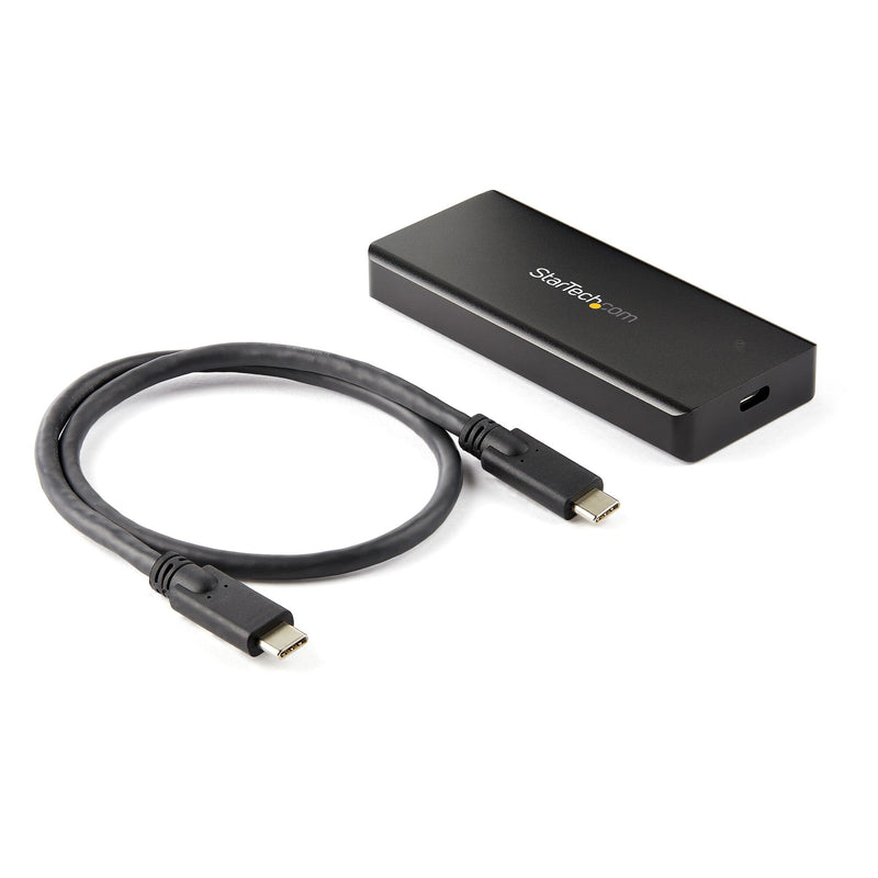 StarTech.com M2E1BRU31C drevkabinet SSD kabinet Sort M.2