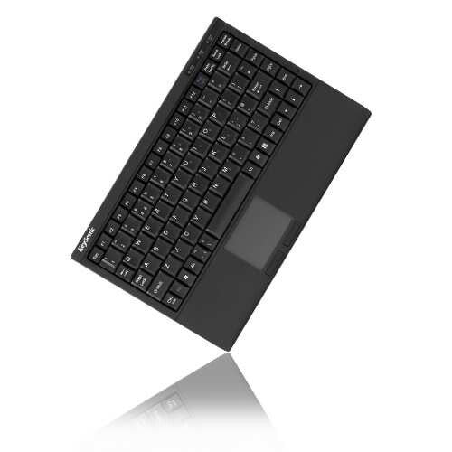 KeySonic ACK-540U+ (UK) tastatur Kontor USB QWERTY UK engelsk Sort