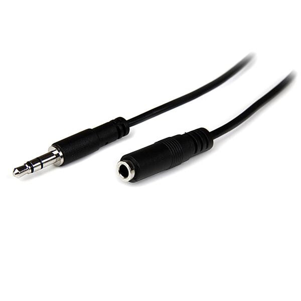 StarTech.com 1m 3.5mm lydkabel Sort