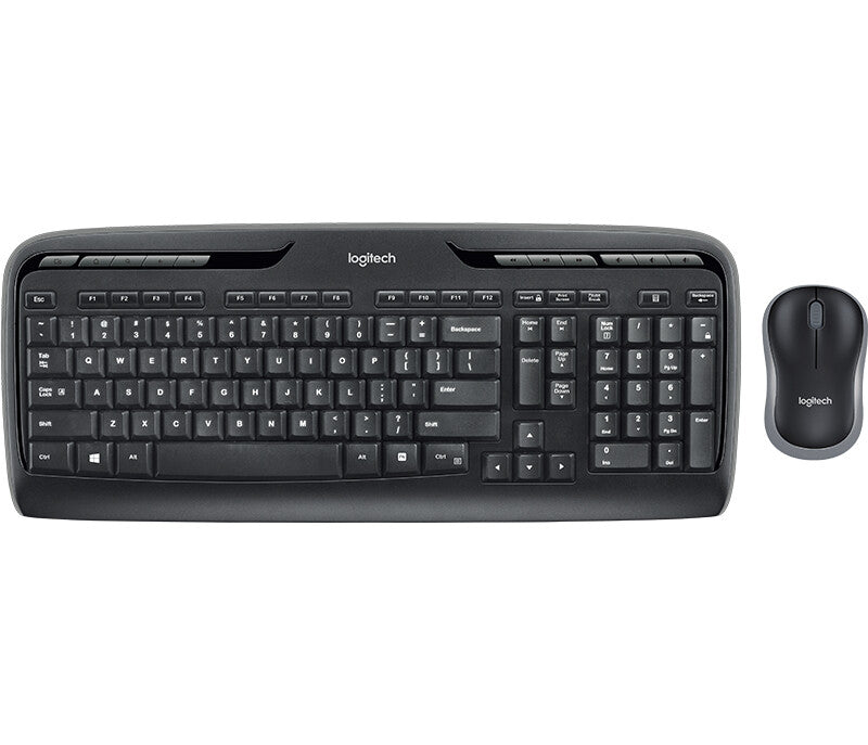 Logitech Wireless Combo MK330 tastatur Mus inkluderet Kontor RF trådløst QWERTY Nordisk