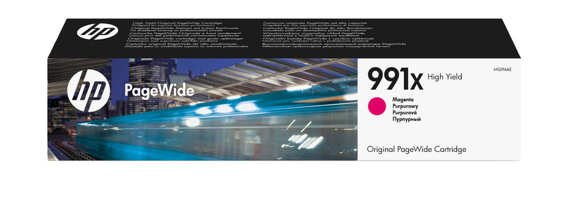 HP Original 991X PageWide-patron med høj kapacitet, magenta