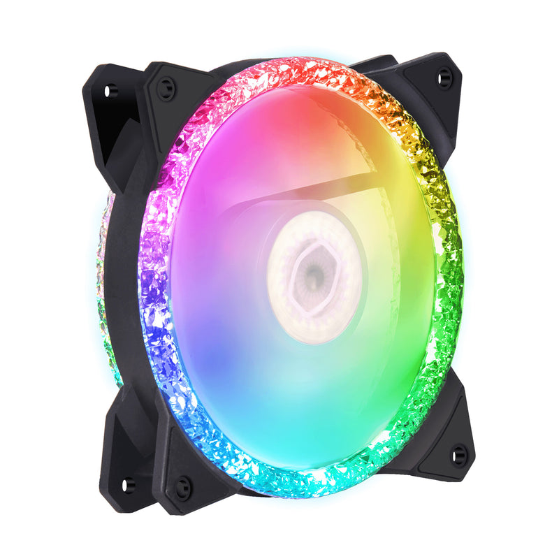 Cooler Master MasterFan MF120 Prismatic Computerkabinet Ventilator 12 cm Sort 1 stk
