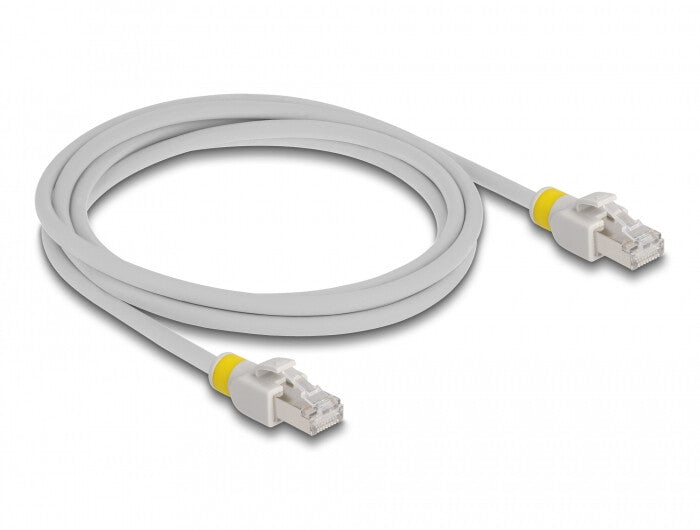 DeLOCK 80119 netværkskabel Grå 2 m Cat6a S/FTP (S-STP)