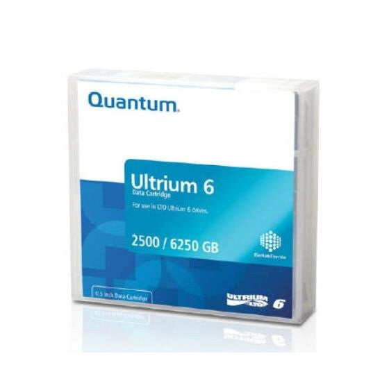 Quantum MR-L6MQN-01 Backup-lagringsmedie Tomt databånd 2,5 TB LTO 1,26 cm