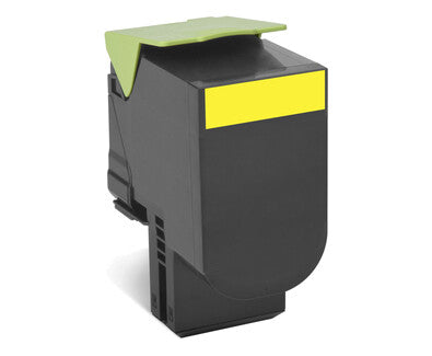 Lexmark XC2132 Y tonerpatron 1 stk Original Gul