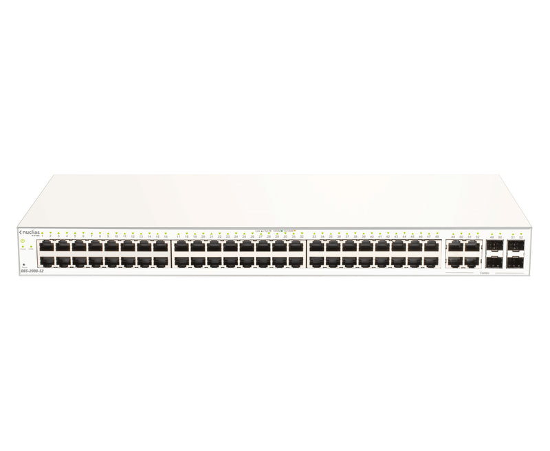 D-Link DBS-2000-52 netværksswitch Administreret L2 Gigabit Ethernet (10/100/1000) Grå