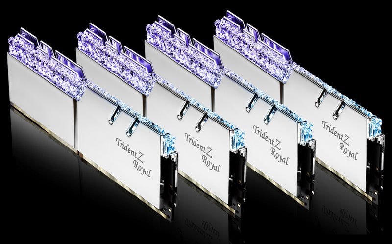 G.Skill Trident Z Royal F4-3200C16Q-64GTRS hukommelsesmodul 64 GB 4 x 16 GB DDR4 288-pin DIMM
