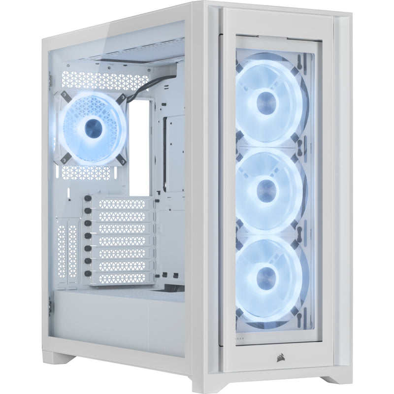 Corsair 5000X RGB QL Edition Midi Tower Hvid