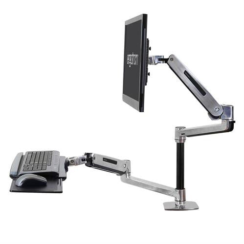 Ergotron 45-405-026 desktop arbejdsplads med siddestativ