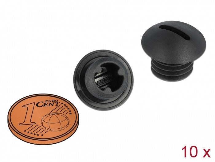 DeLOCK 60228 rør låg Sort Nylon