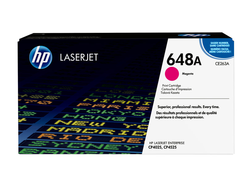 HP Original 648A LaserJet-tonerpatron, magenta