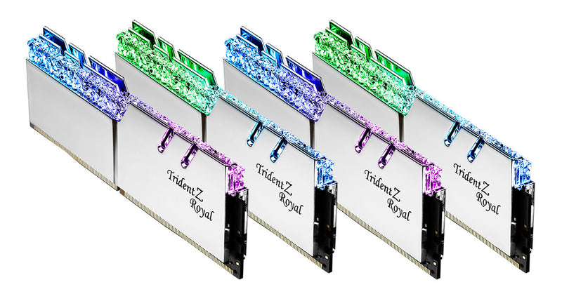 G.Skill Trident Z Royal F4-3600C16Q-64GTRSC hukommelsesmodul 64 GB 4 x 16 GB DDR4 288-pin DIMM