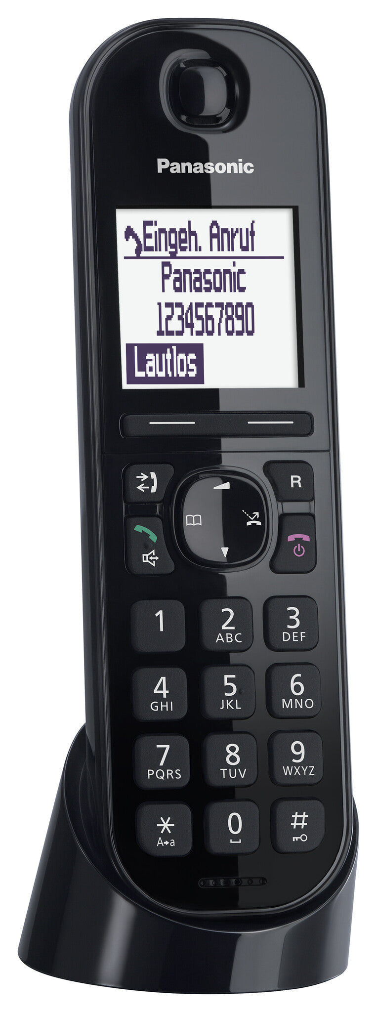 Panasonic KX-TGQ200 IP-telefon Sort 4 Linier LCD