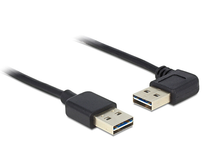 DeLOCK 85557 USB-kabel USB 2.0 2 m USB A 0,48 Gbit/sek. Sort