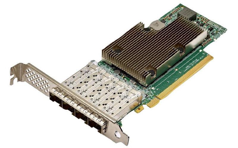 HPE Broadcom BCM57504 Ethernet 10/25Gb 4-port SFP28 Adapter for Intern Ethernet / Fiber 25 Mbit/s