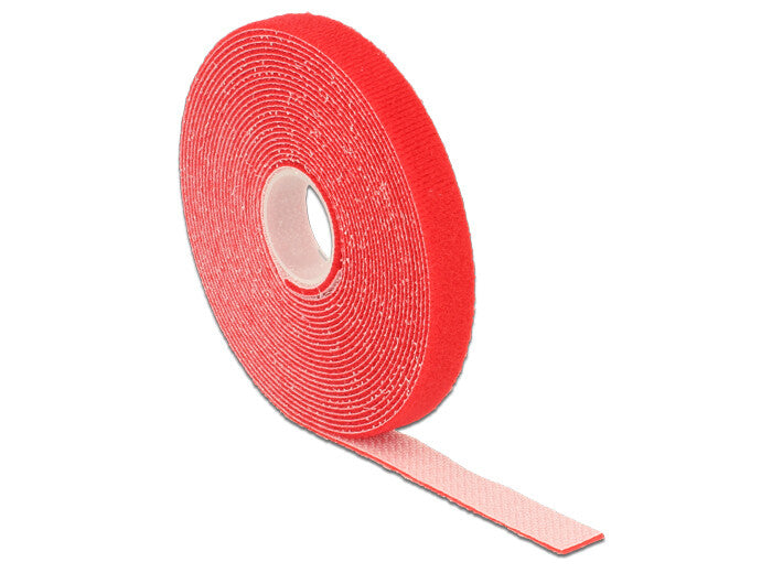DeLOCK 18719 velcro lynlås Rød 1 stk