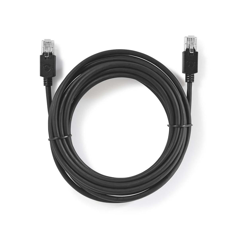 Nedis CCBW85210AT150 netværkskabel Sort 15 m Cat6 F/UTP (FTP)