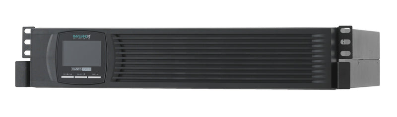 ONLINE USV-Systeme XANTO 1000R UPS-enhed Dobbeltkonvertering (online) 1 kVA 1000 W 8 AC stikkontakt(er)