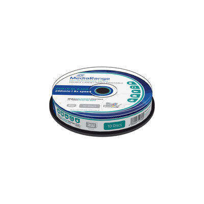MediaRange MR468 tom DVD 8,5 GB DVD+R DL 10 stk