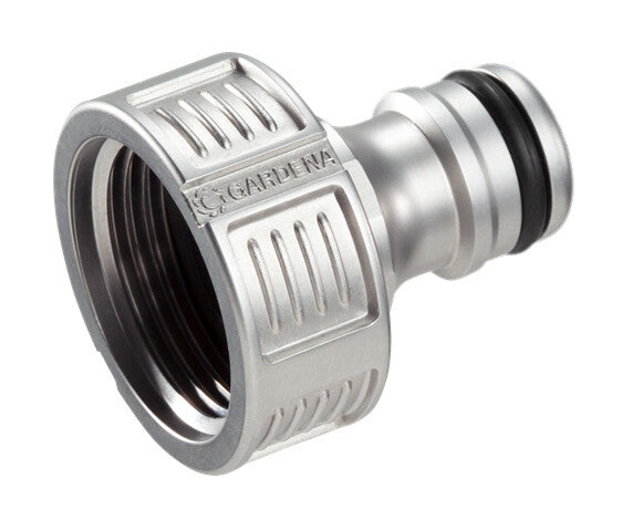 Gardena 18241-20 vandslange beslag Tap stik Metal Metallic 1 stk