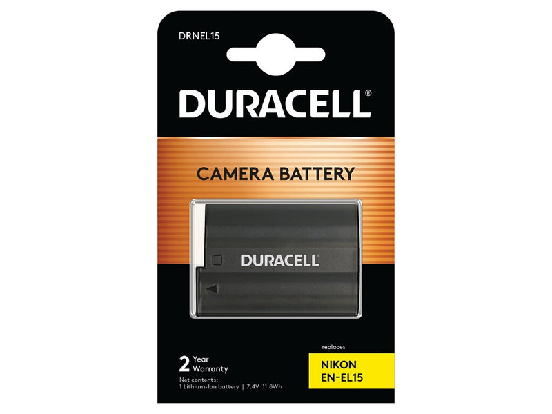 Duracell DRNEL15 batteri til kamera/videokamera Lithium-Ion (Li-Ion) 1600 mAh
