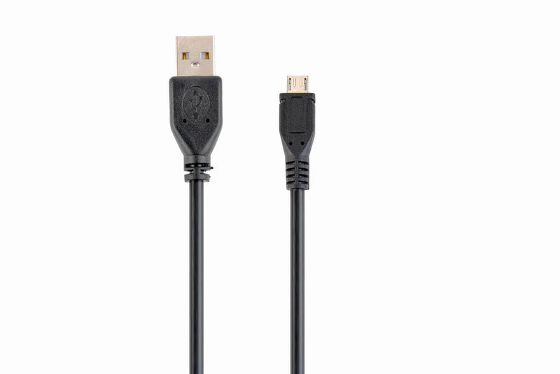 Gembird CCP-mUSB2-AMBM-6 USB-kabel USB 2.0 1,8 m USB A Micro-USB B Sort