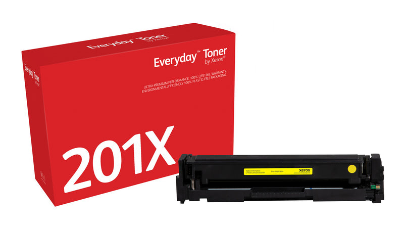Everyday™ Gul Toner by Xerox compatible with HP 201X (CF402X), Høj kapacitet