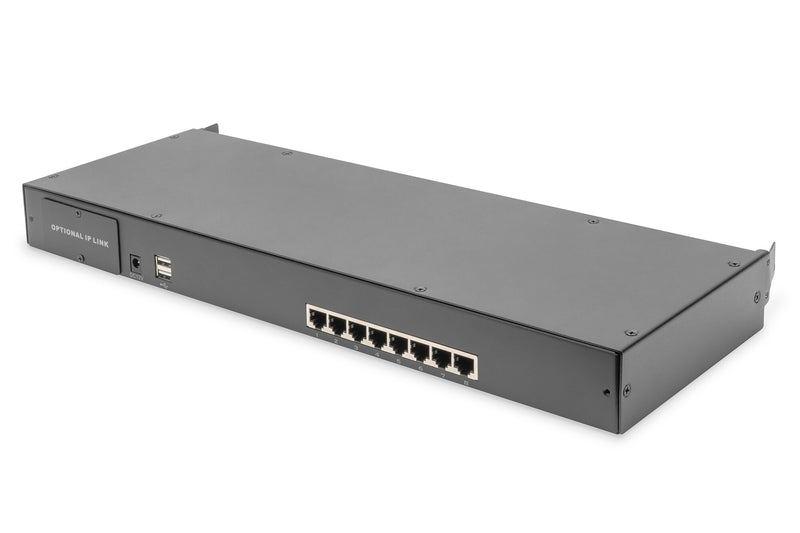 Digitus DS-72216 KVM Switch Stativ-montering Sort