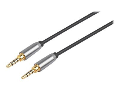 Prokord AUDIO-0016 lydkabel 2 m 3.5mm Sort