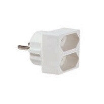 Bachmann 921.271 strømstik adapter Type C (eurostik) Hvid