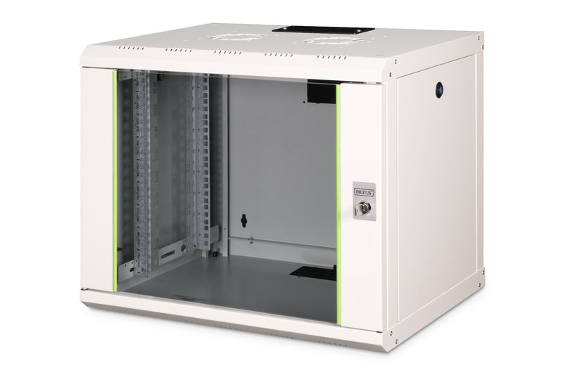 Digitus DN-19 09-U stativ 9U Vægmonteret stativ Grå