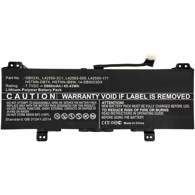 CoreParts MBXHP-BA0215 laptop reservedel Batteri