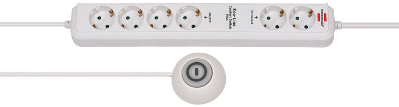 Brennenstuhl EL CSP 24 DE 3676 Hvid 6 AC stikkontakt(er) 230 V 1,2 m