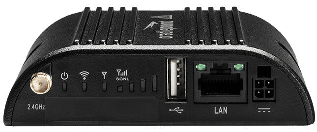Cradlepoint IBR200-10M + NetCloud Essentials trådløs router Ethernet Enkelt band (2,4 GHz) 4G Sort
