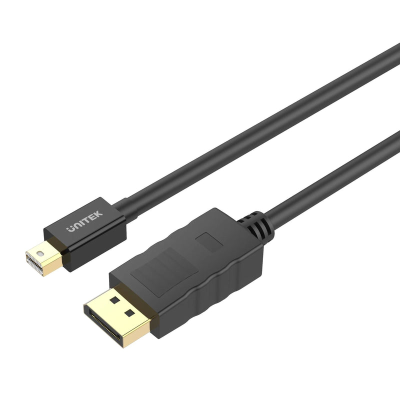 UNITEK Y-C611BK DisplayPort kabel 2 m Mini DisplayPort Sort