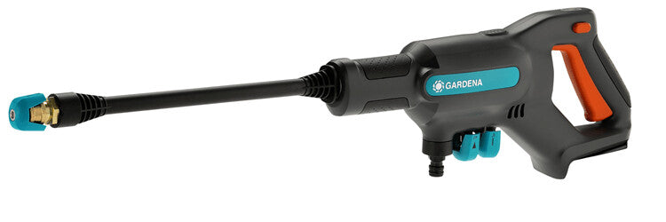 Gardena AquaClean 24/18V P4A højtryksrenser Kompakt Batteri 250 l/t Sort, Blå, Orange