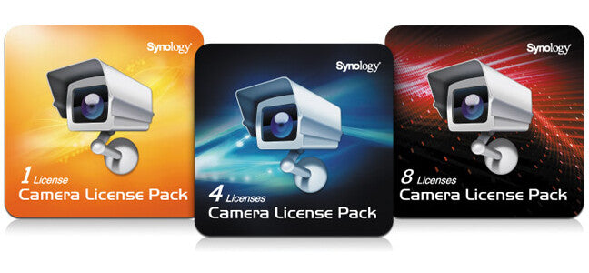 Synology 4 cam Lic Pack 4 licens(er)