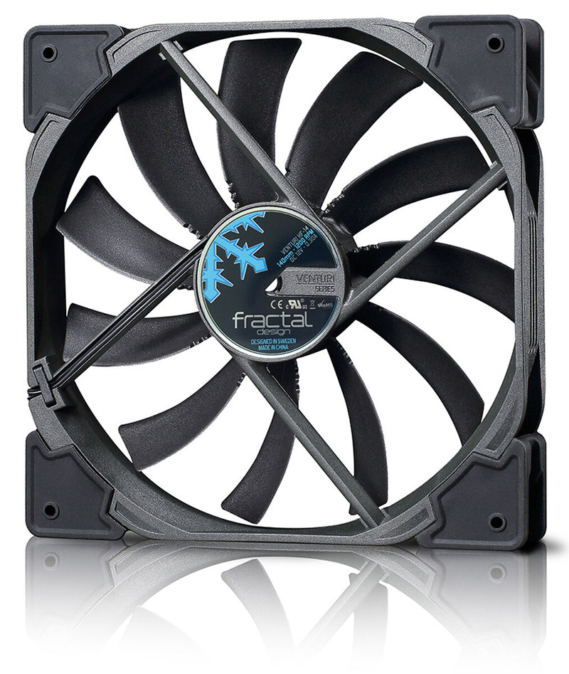 Fractal Design Venturi HF-14 Computerkabinet Ventilator 14 cm Sort, Grå