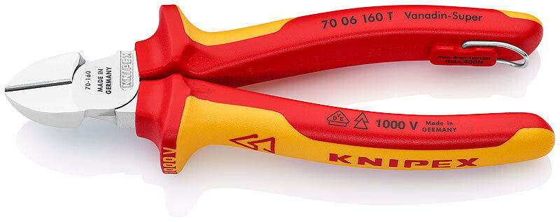Knipex 70 06 160 T tang Diagonale horisontale tænger