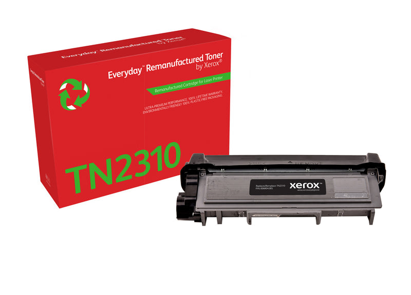 Everyday™ Mono Remanufactured Toner by Xerox compatible with Brother TN-2310, Standard kapacitet