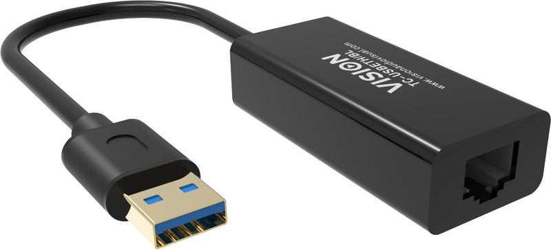 Vision TC-USBETH/BL netværkskort Ethernet